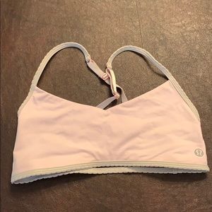 Lululemon light pink bra!! size 4